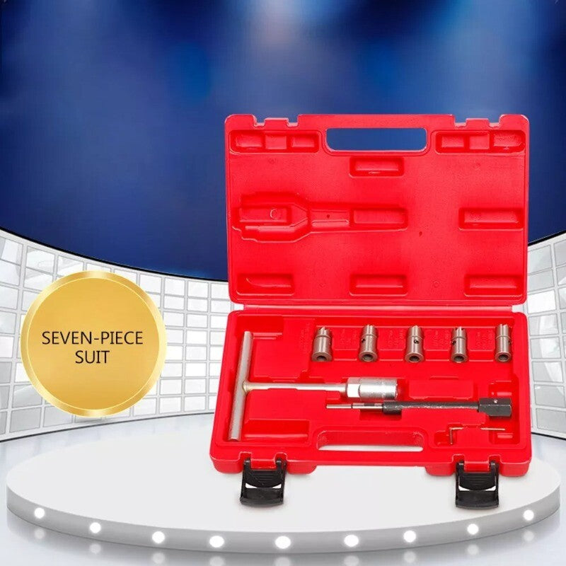 ya 26 7.28.3 8-Piece Diesel Injector Base Cleaning Reamer Car Chassis Cleaning Toola