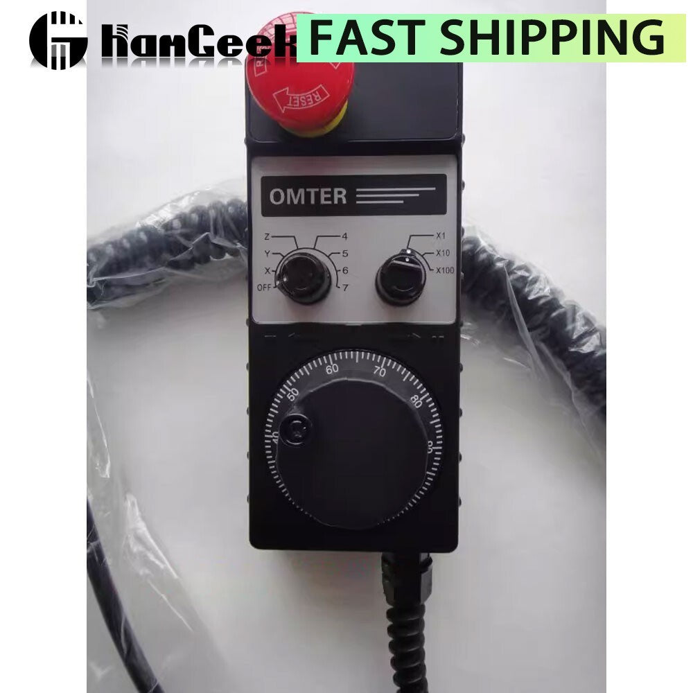 ya 26 5L 7-axis MPG universal manual pulse generator CNC handwheel 100PPR 5V