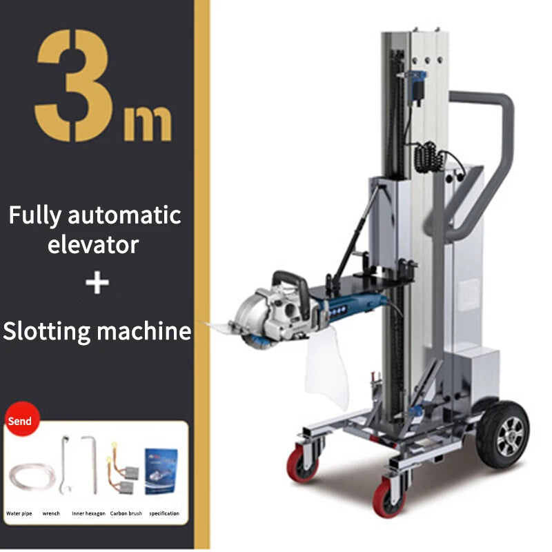 ya 26 8.1 Fully Automatic Slotting Machine Lifting ame One Time Dustless Cutting Machinea