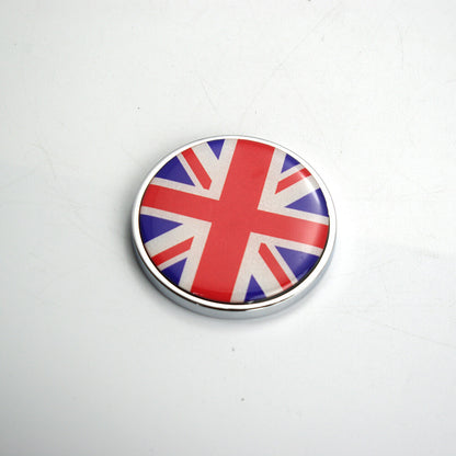 ya 5 8.7 Union Jack Front Grill Badge Fit for Mini Cooper S One Clubman Jwc