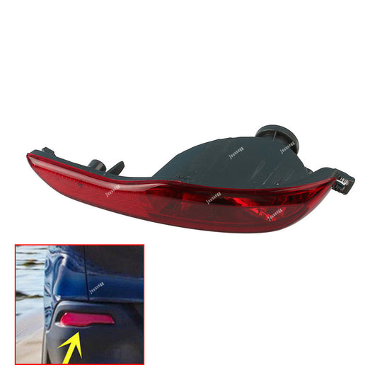 ya 27 6.21 Left Side Rear Bumper Reflector Fog Light Lamp Cover fit for Jeep Cherokee 2014-2018
