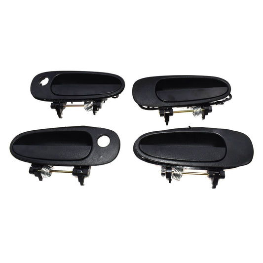 ya 8 5.26.2 for Toyota for COROLLA 93-97 exterior door handle front and rear left black 4 pcs 