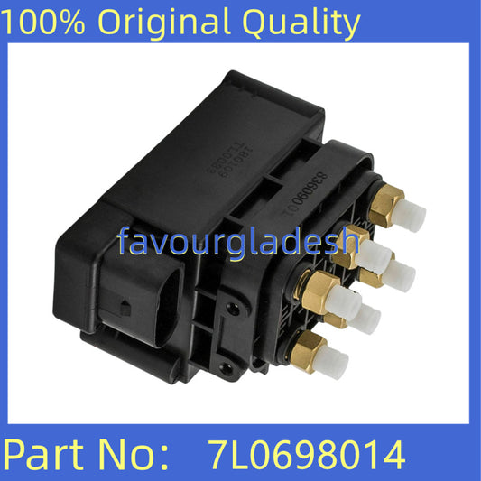 ya 1 7.7 Air suspension solenoid valve for Audi Q7 for Jeep Touareg for Cayenne Block 7L0698014