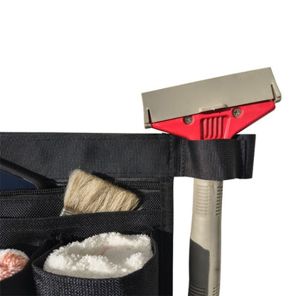 ya 26 Multi Compartment Cleaning Tool Pouch Sturdy Waterproof Fabric Waist Pack