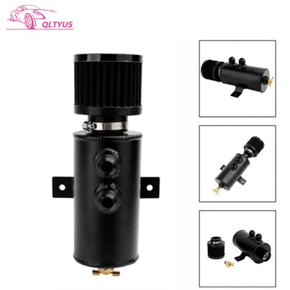ya 1 8.12 baidi 10AN Oil Catch Can Reservoir Tank Breather Filter Baffled Kit Aluminum 10AN
