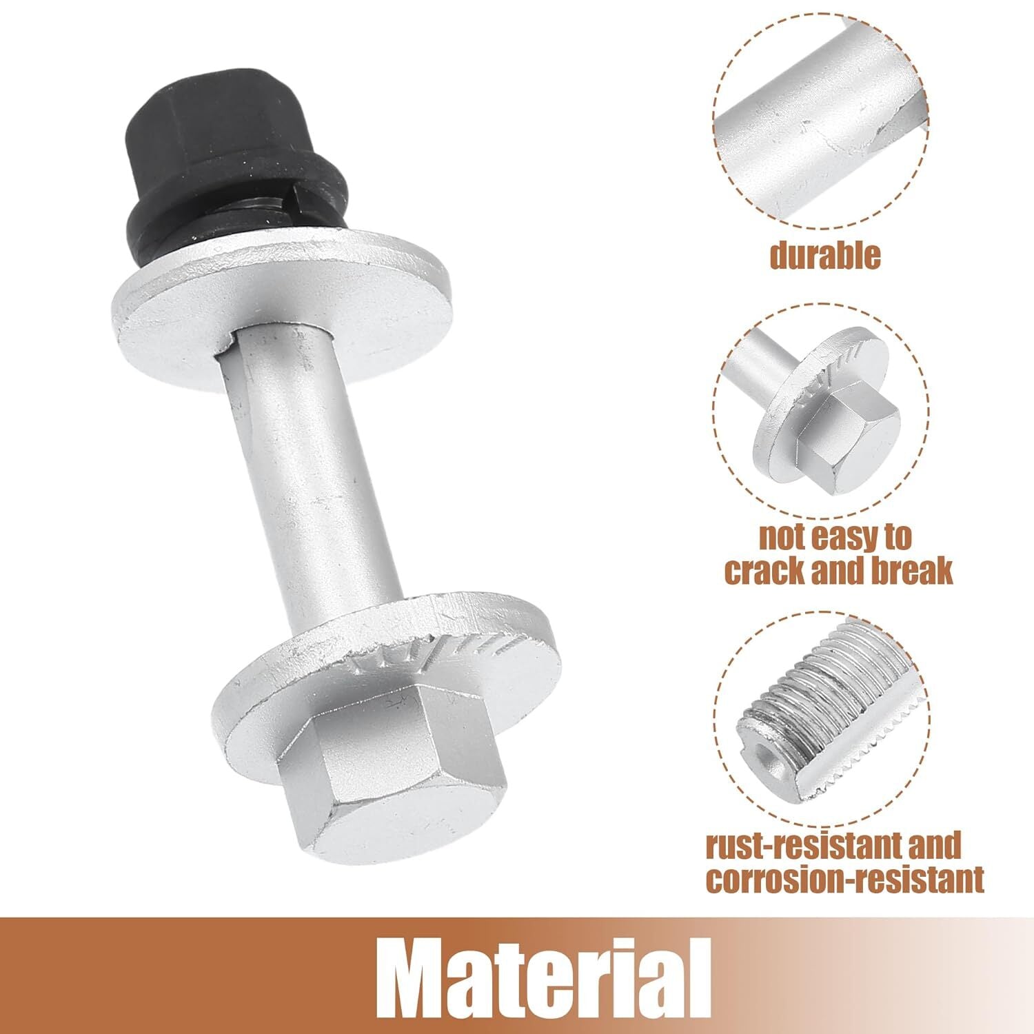 ya 5 8.7 2pcs Car Camber Eccentric Bolts 55220-2H100 for Hyundai for Elantra 2007-20