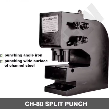 ya 26 Electric Split Hydraulic Punching Machine Channel Steel Puncher