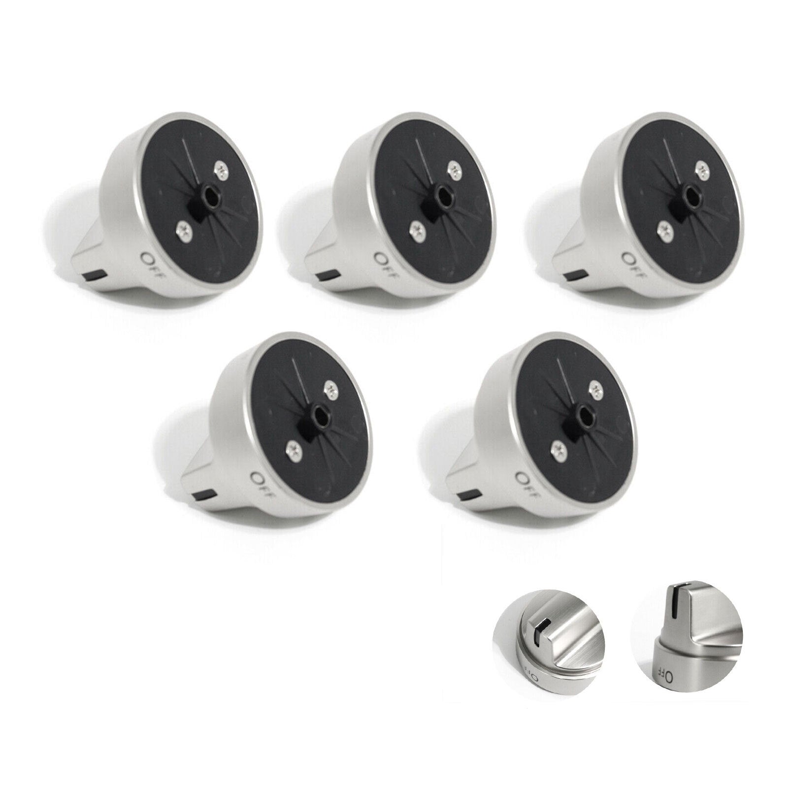 ya 28 WB03X24818 5 Pcs For GE Gas Range Stove Switch Control Knob Ignition Switch