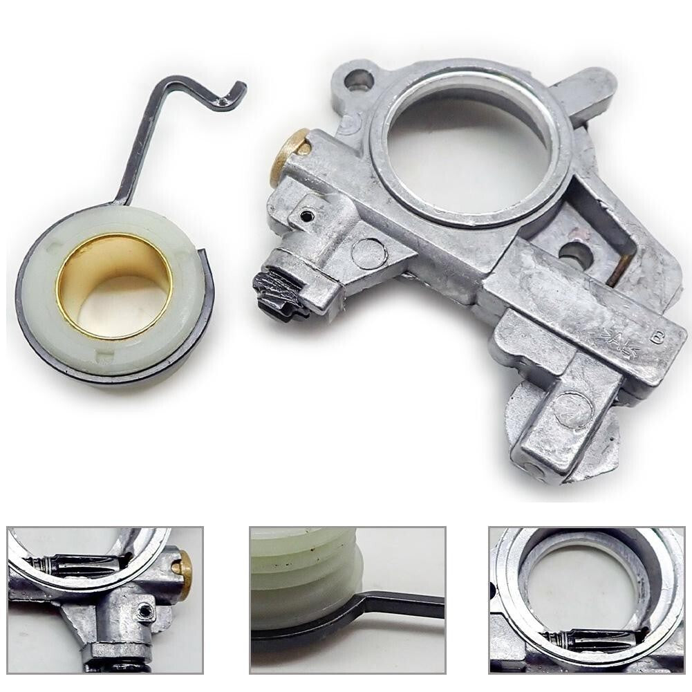 ya 17 Auto Oiler Oil Pump Garden Yard Accessories Chainsaw Parts For 046 Ms460