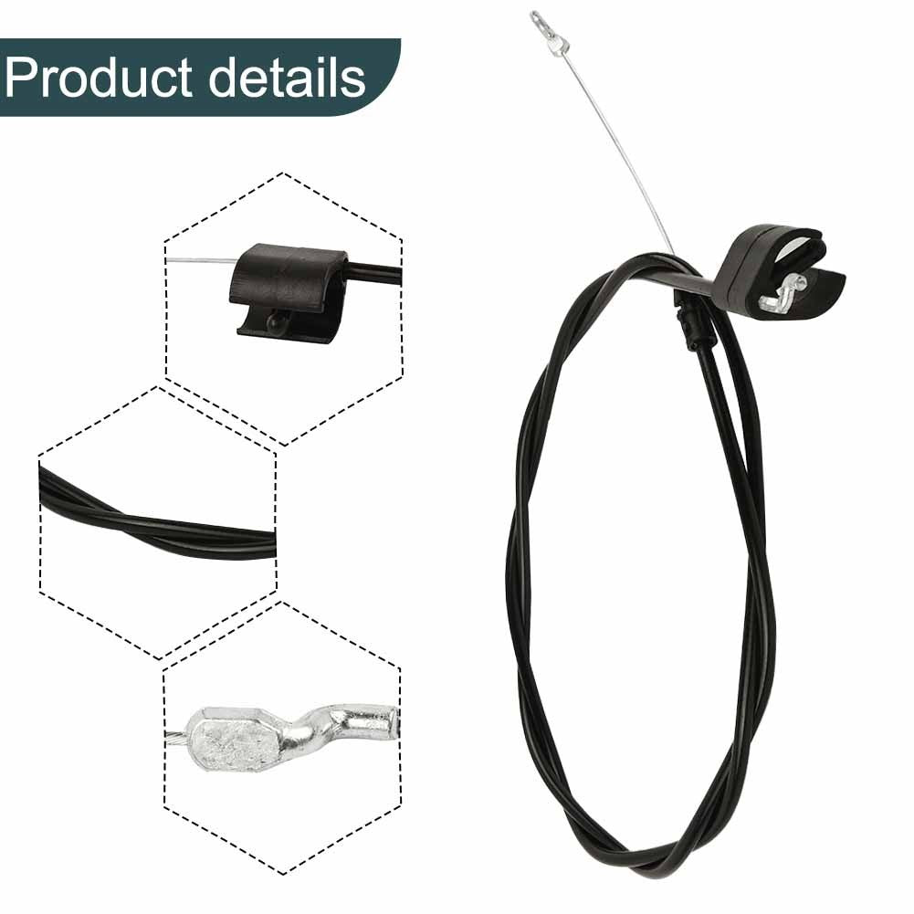 ya 14 Control Cable Garden 52-1/2\ Cable For 176556 Z-bend On Both Ends