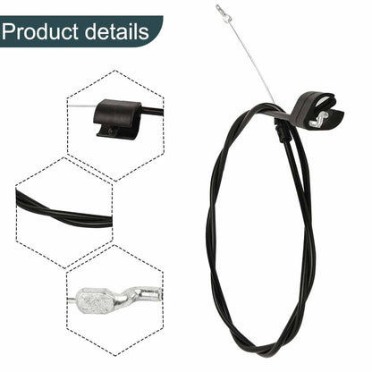 ya 14 Control Cable Garden 52-1/2\ Cable For 176556 Z-bend On Both Ends