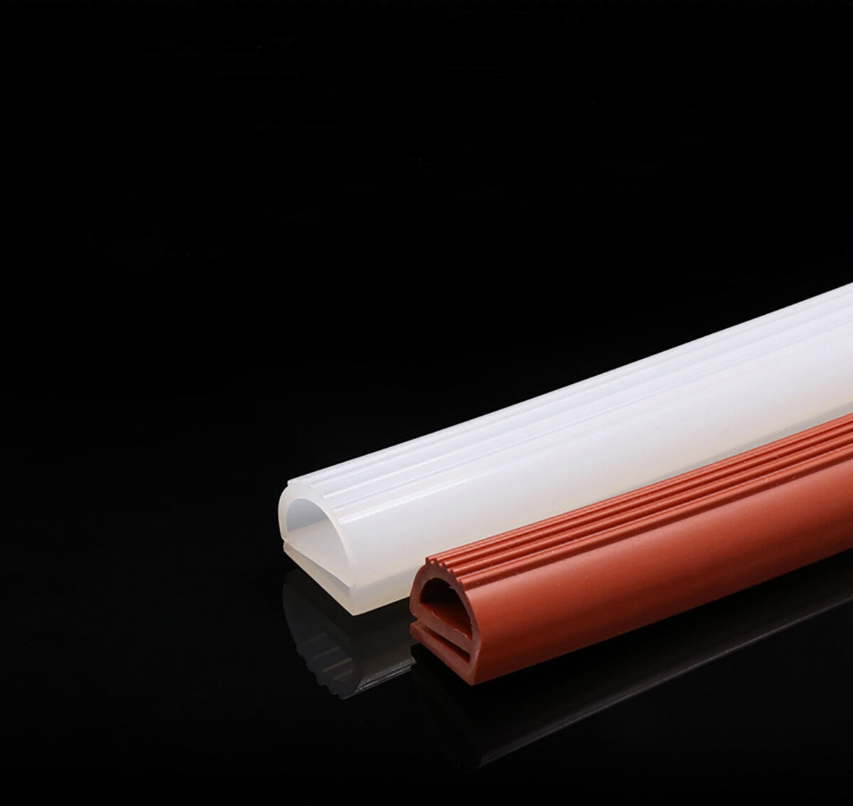 Silicone E-Shaped Strip Oven Door, Steam Engine Rubber Sealing Strip