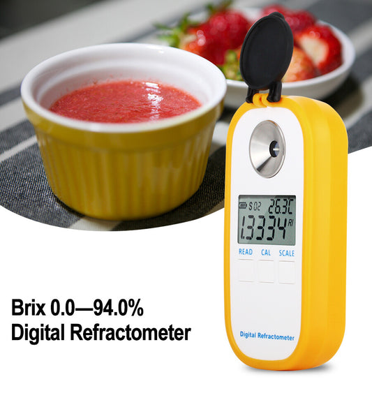 ya 26 Portable Digital Brix Reactometer 0~94% uit Juice Honey Sugar Tester Meter