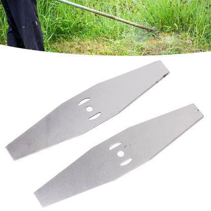 ya 17 5pcs Grass Trimmer Replacement Blades Steel Electric Mower Head Blades