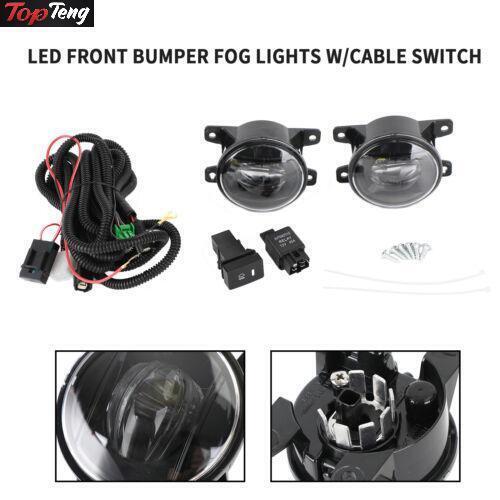 ya 1 8.5.1 Front LED Fog Light Driving Lamp Switch Wiring Kit for Honda for Civic 2022+