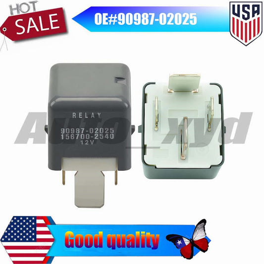 ya 2 7.15 90987-02025 Oil Pump Ignition Heater Cooling Fan Realy 12V for Toyota for Lexus XYD