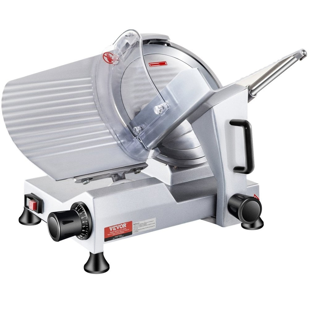 ya 28 240W Commercial Meat Slicer,10 Carbon Steel Blade,0-0.47 Thickness Adjustable