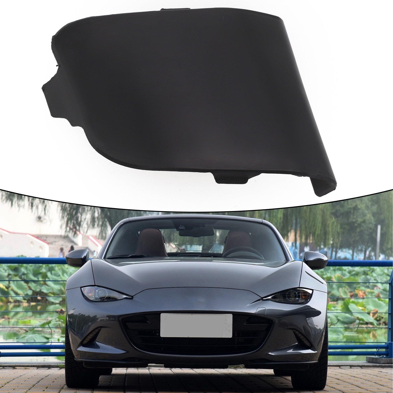 ya 4 6.17.2 Compatible Front Bumper Tow Hook Cover Cap For MX5 For Miata N24350A11BB