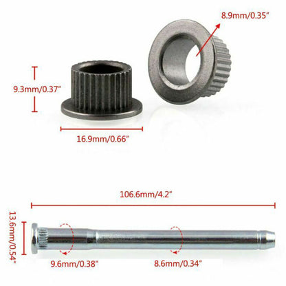 ya 5 8.7 Door Hinge Pin Bushing Kit 2 Door for Chevrolet S10 Pickup 94-04 Blazer for GMC S15