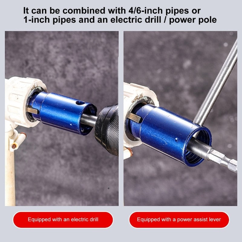ya 14 Corrosion Resistant Screw Removal Tool For 1/2 3/4 1 Threads Electric Drills