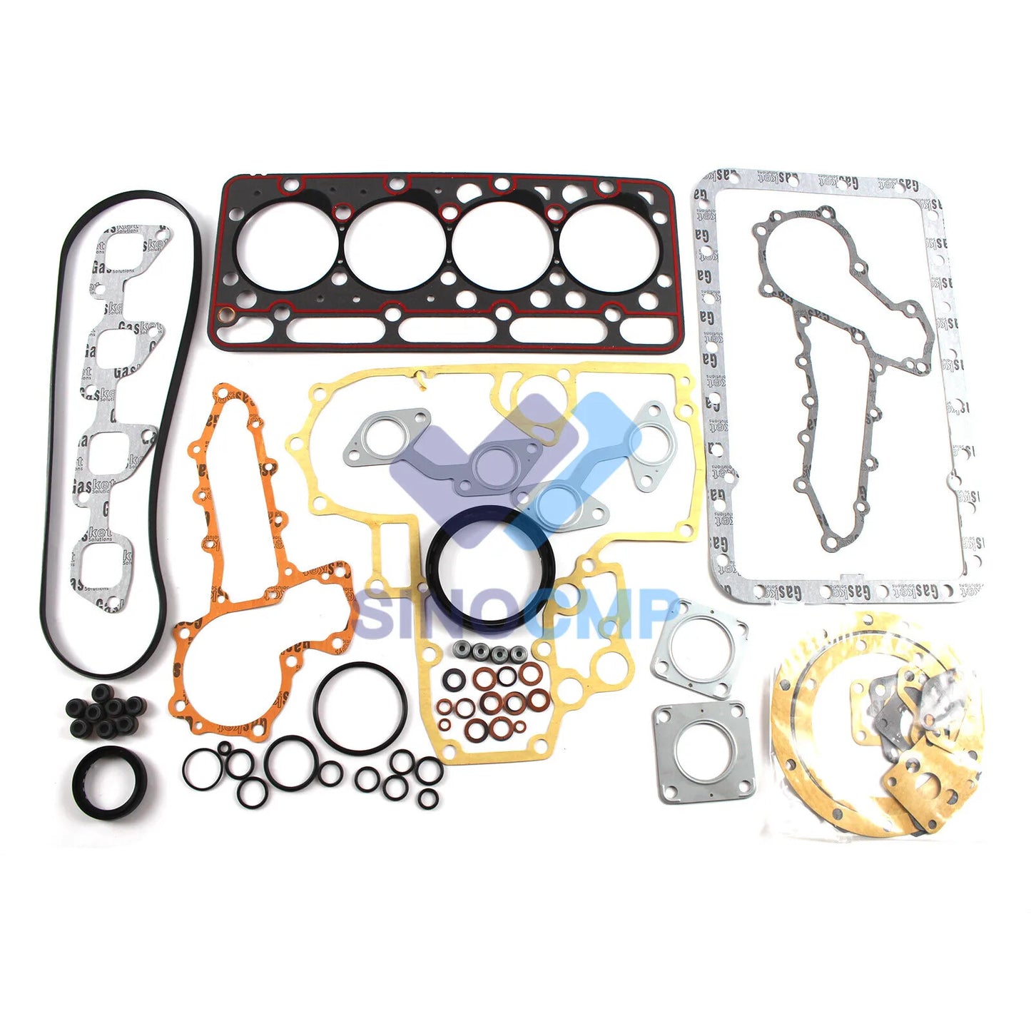 ya 9 6.5.3 V2203 V2203B V2203T Full Engine Gasket Set Steer Loader Case Track for Kubota