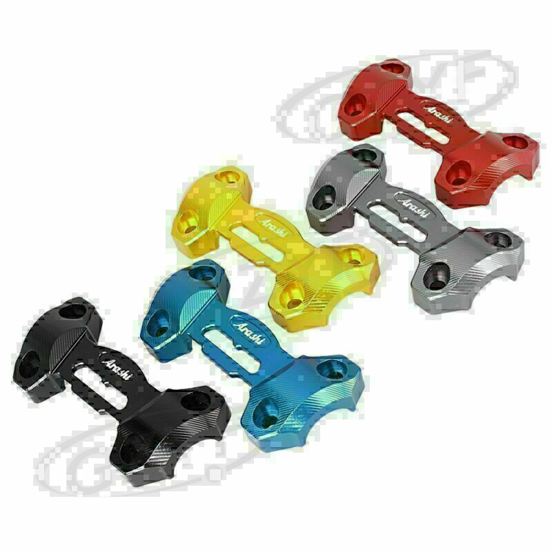 ya 7 6.11 Motorcycle Cover Handle Bar Riser Mount Clamp for Yamaha MT-09 FZ-09 2014-2016