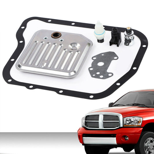 ya 1 8.5.1 for Dodge for Ram 2000-Up A518 46RE 48RE Transmission Filter Kit Magnetic Sensor Fits 