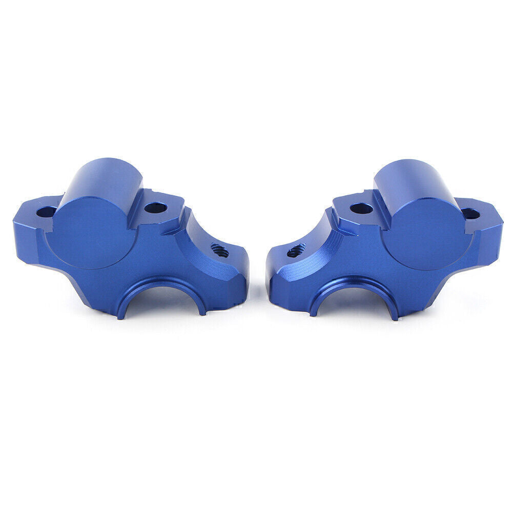 ya 5 8.7 Motorcycle Handle Clamp Handlebar Riser Bar for Yamaha MT FZ09 MT09 2013-17 Blue