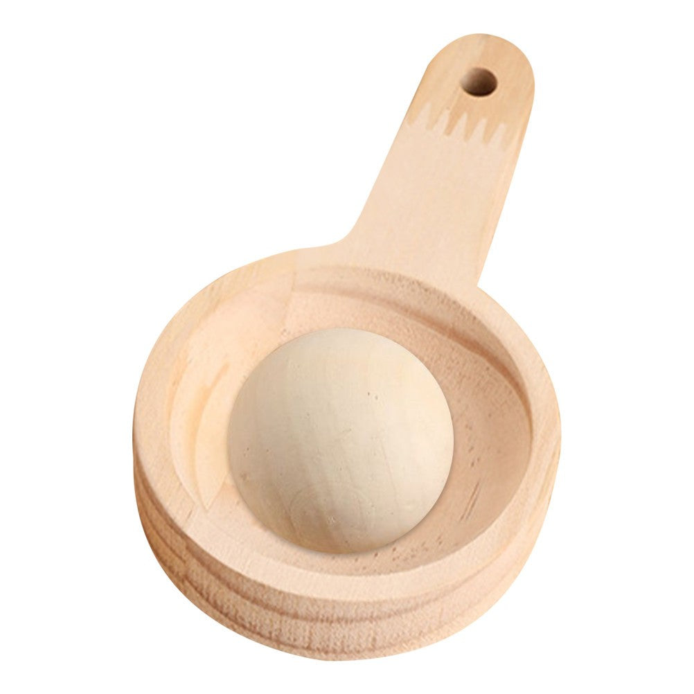 ya 26  Wooden Dumpling Press Tool - Dough Presser Wrappers - Dumpling Skin Ball Maker