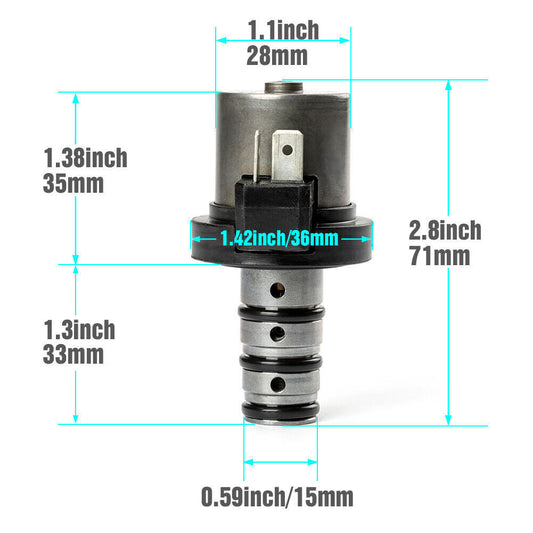 ya 2 6.27 F4A41 F4A42 F4A51 V4A51 Transmission Shift Solenoid Kit for Mitsubishi 96-on USA