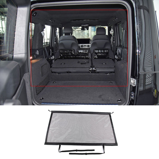 ya 5 6.16.2 Suitable for Mercedes-benz G-Class W464 G63 G550 Trunk Cargo Net Pet Barrier 2019-22