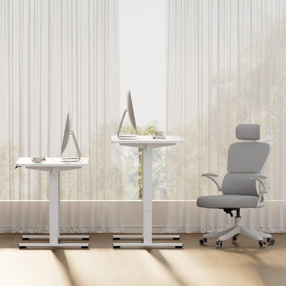 ya 15 10.20 Children's Adjustable Height Office Desk Upright Gaming Office Desk