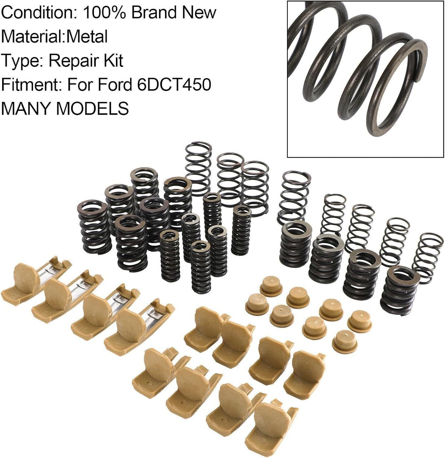 ya 1 8.5.3 6DCT450 MPS6 GEARBOX CLUTCH RETAINERS Spring Kit for for Volvo 