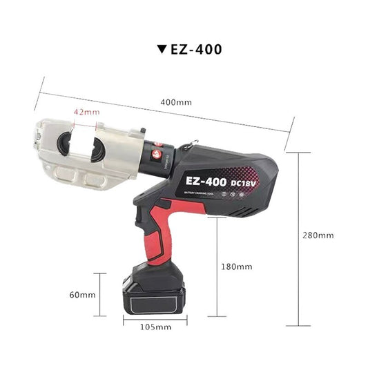 ya 25 EZ-400 Continuous Crimping Copper Aluminum Wire Nose Hydraulic Pliers