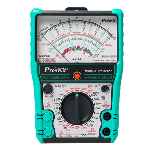 Pointer Type Anti-fog 3-purpose Electric Meter Internal Magnetic Multimeter