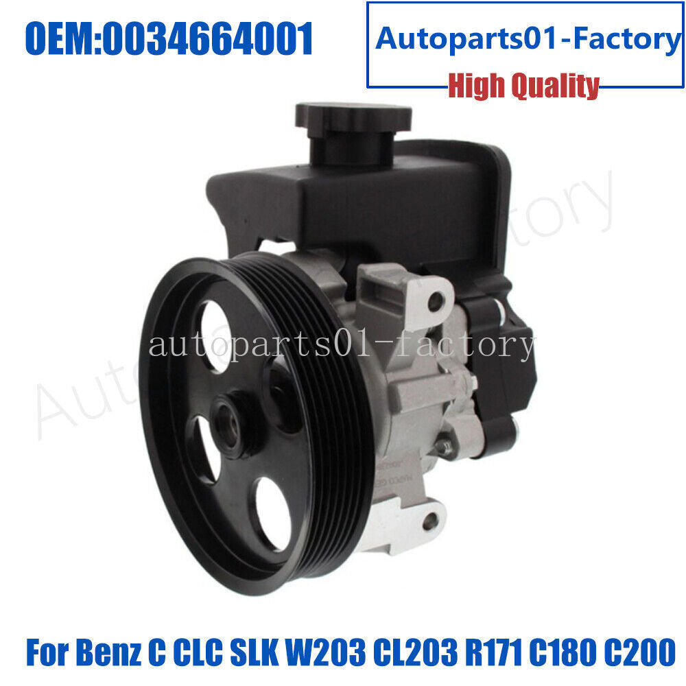 ya 5 8.7 0034664001 Power Steering Pump for Mercedes C CLC SLK W203 CL203 R171 C180 C200