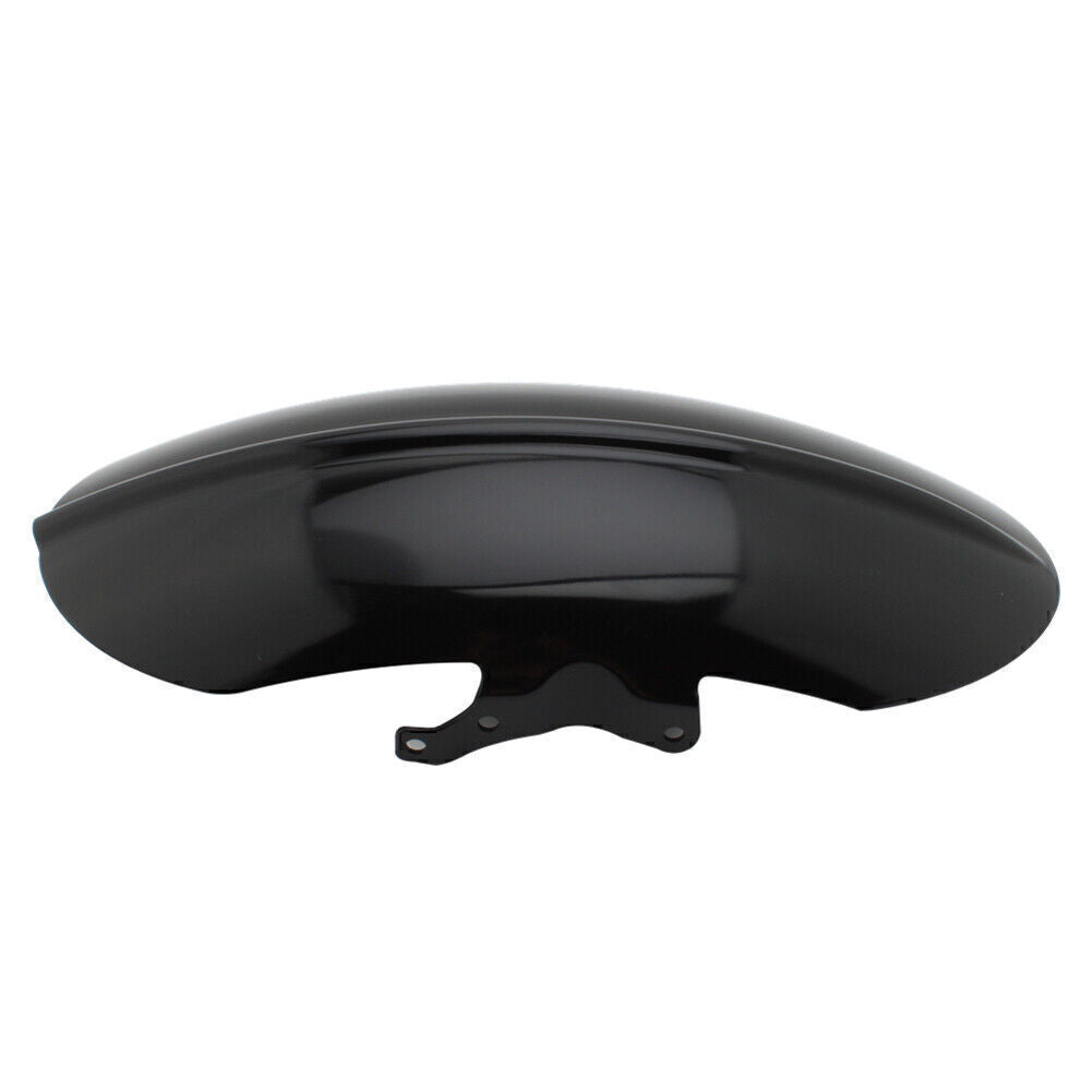 ya 5 8.7 Vivid Black Motorcycle Short Front Mudguard Fender Fit Bobber Speedmaster