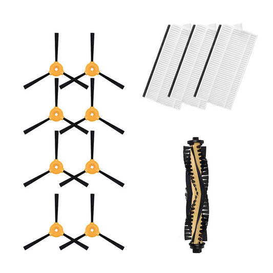 ya 25 Rolling Brush Filter Side Brush Set Accessories for Coors N79S/DN620/500 