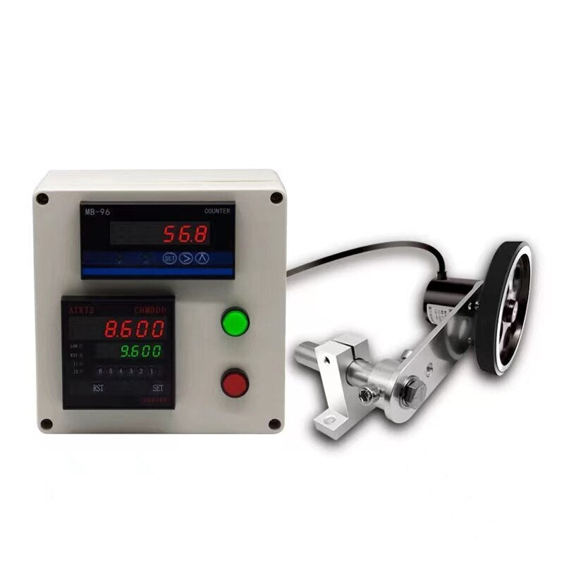 Length Measuring Wheel Roller Type Encoder With Digital Controlling Counter Tech