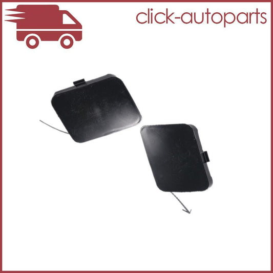 ya 27 6.18 2pcs Front Left & Right Bumper Tow Eye Hook Cover Cap for Toyota RAV-4 2006-2009