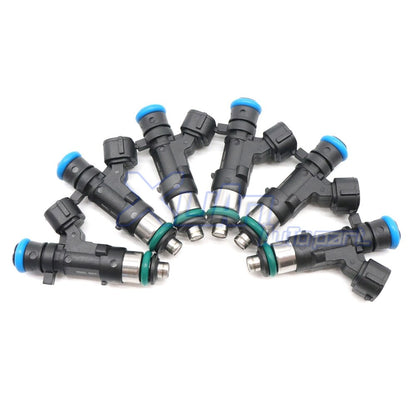 ya 1 8.12 baidi 6x Fuel Injector 0280158007 for Xterra Pathfinder Frontier 4.0L V6 05-14