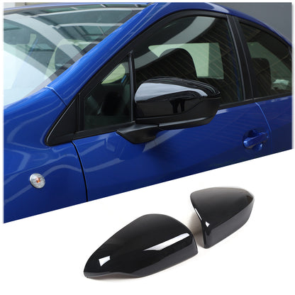 ya 5 8.7 Glossy Black ABS Car Exterior Mirror Cover for Subaru WRX 2021 - 2023 USA