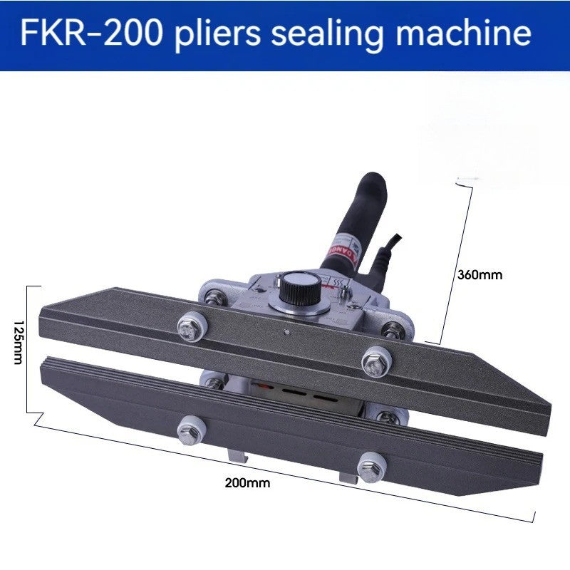 Portable Handheld Pulse Heat Sealer Hand Clamp Sealing Pliers for Mylar Bags