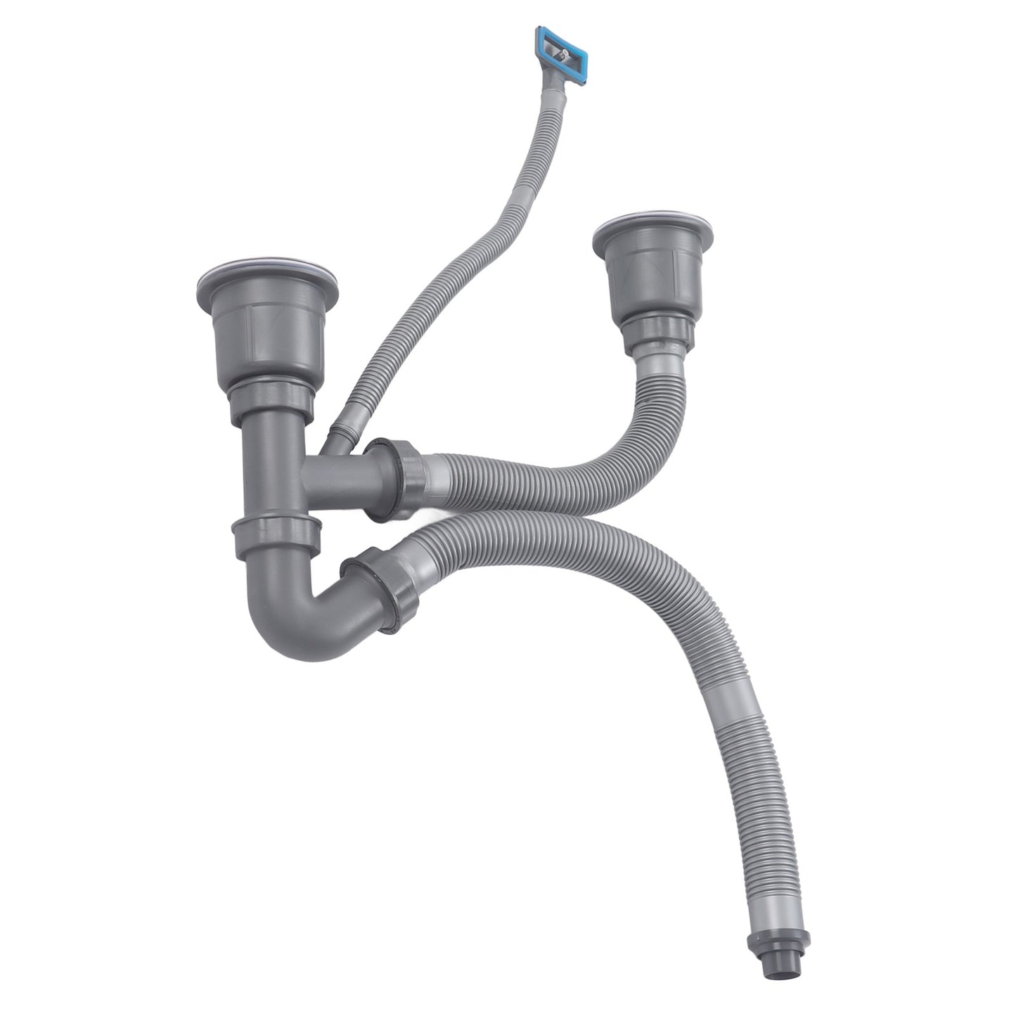ya 14 Kitchen Sink Double Hose Drain Kit Quick Draining Expandable Multiple