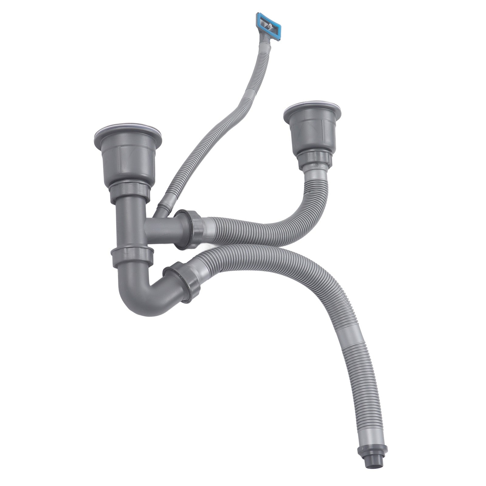 ya 14 Kitchen Sink Double Hose Drain Kit Quick Draining Expandable Multiple