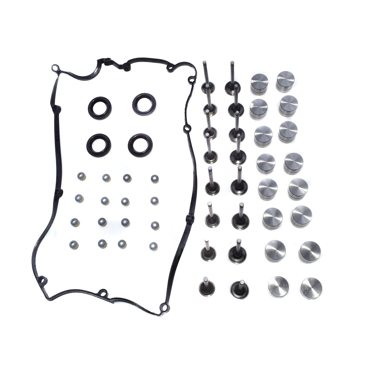 ya 3 6.25.3 for Hyundai for Kia 1.6L Intake & Valve &Lifters &Stem Seal &Valve Cover Kit