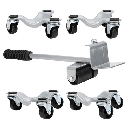 ya 26 Furniture Transport Set Silver Lifter Moving Plate For Heavy Objects ing