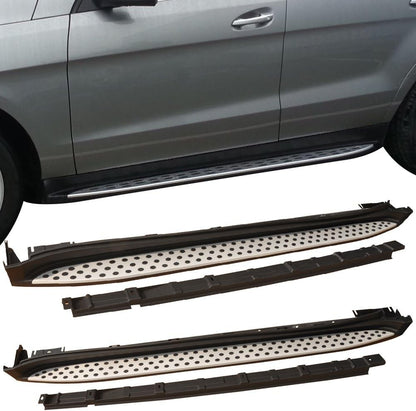 ya 5 8.7 For 2007-2012 for Mercedes-Benz GL450 X164 Aluminum Side Step Bars Running Boards