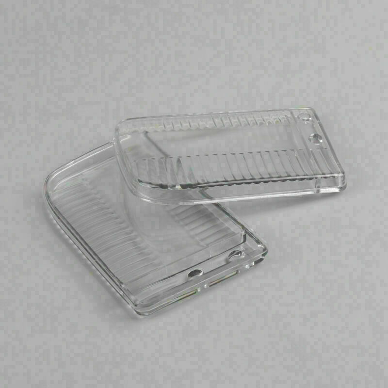ya 1 8.5.3 2pcs Front Bumper Fog Lights Clear Plastic Lens For E30 318i 318is 82-91
