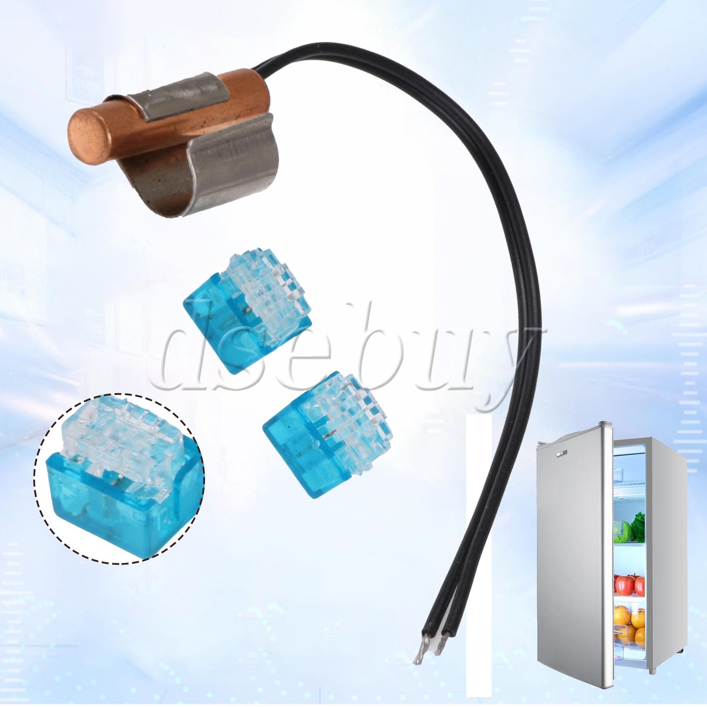 ya 26 3x Reigerator Parts Thermistor Sensor Replacement for W10316760